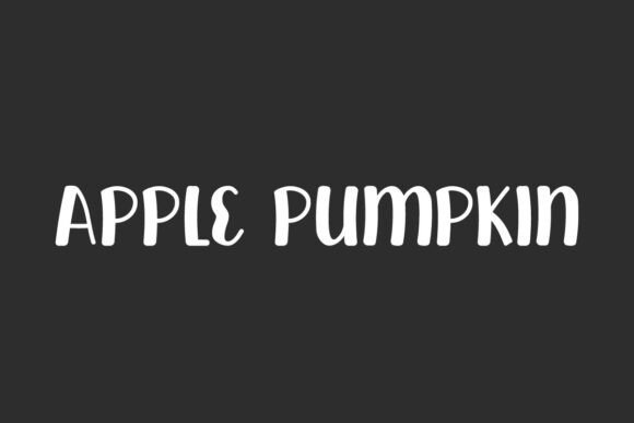 Apple Pumpkin: A Whimsical Display Font for Modern Branding
