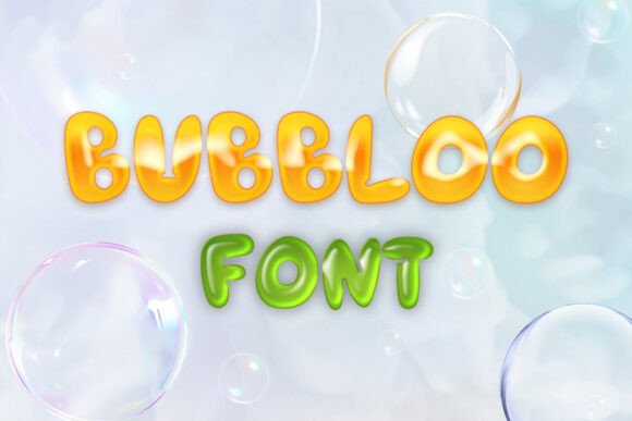 Bring Your Brand to Life with Bubbloo Display Font
