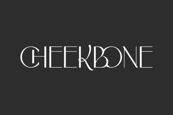 Cheekbone Font: An Elegant Sans Serif for Handmade Branding