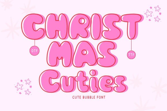 Christmas Cuties Font Adds Cheerful Display Style to Websites
