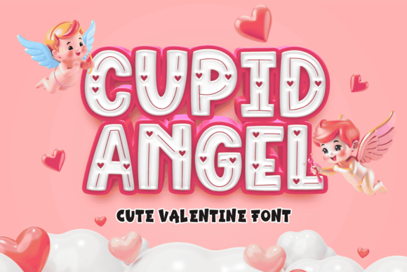 Cupid Angel Font for Charming Editorial Layouts