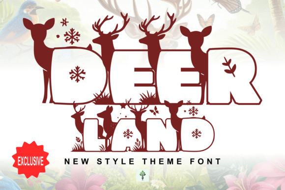 Deer Land Display Font Review for Brand Designers