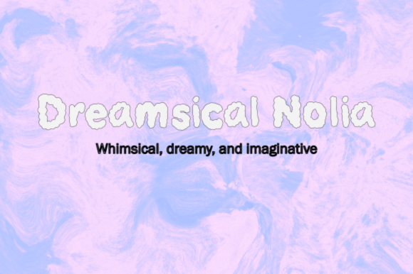 Dreamsical Nolia Review: A Playful Display Font for Branding Projects
