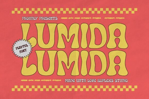 Lumida Playful Groovy Font for Creative Branding Projects