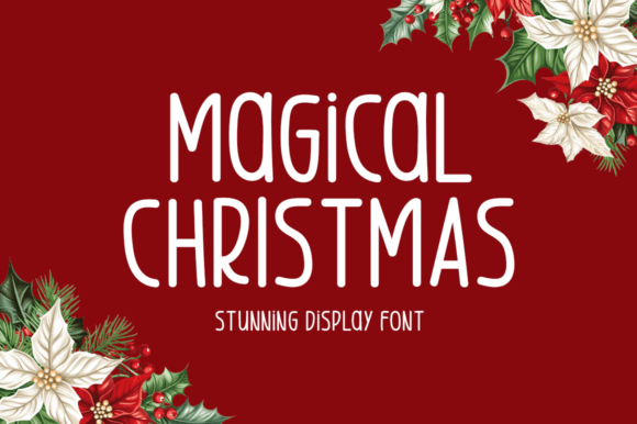 Magical Christmas Font for Small Business Branding