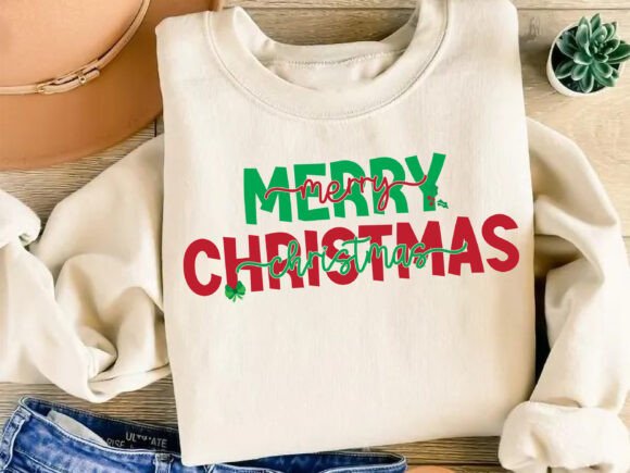 Merry Christmas Duo: A Festive Script Font for Elegant Branding