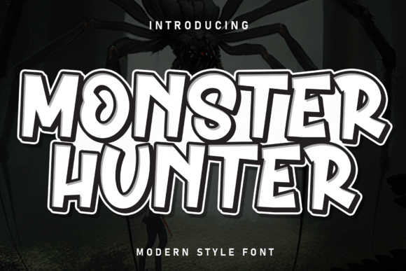 Monster Hunter Font Brings Handcrafted Charm to Small Business Branding