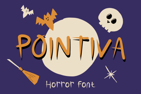 Pointiva Horror Font for Distinctive Brand Identity
