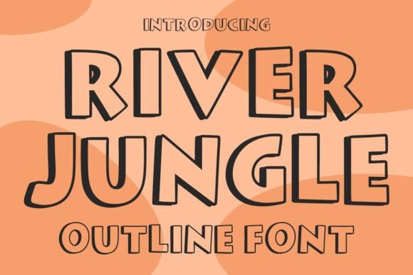 River Jungle: A Bold Display Font for Small Business Branding