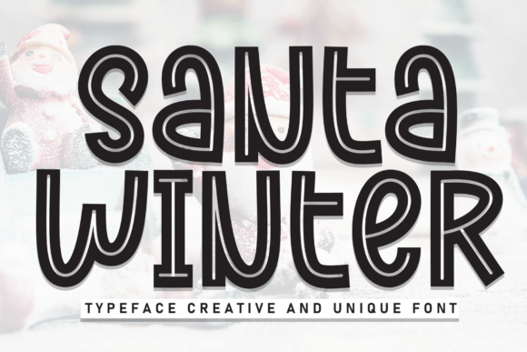Santa Winter Font: A Warm Handwritten Display Typeface for Marketers