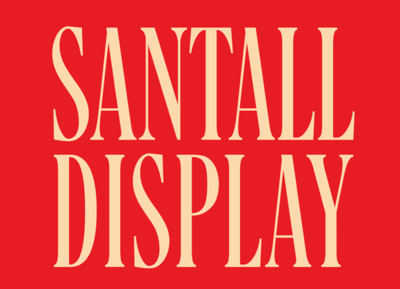 Santall Modern Serif Font for Campaign Visuals That Stand Out