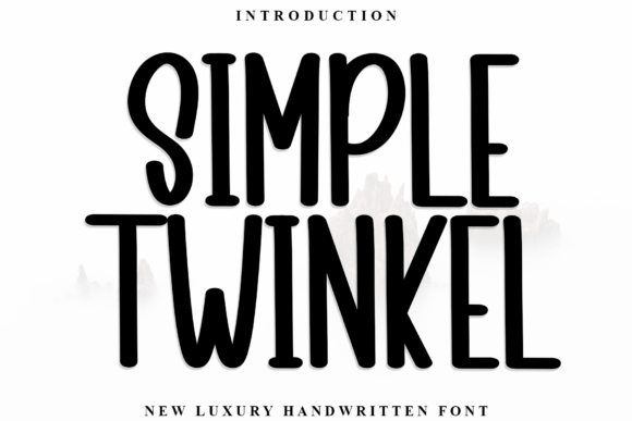 Simple Twinkel: A Playful Display Font for Bold Editorial Design