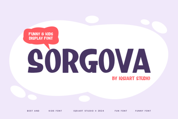 Sorgova: A Quirky Display Font for Campaigns That Pop
