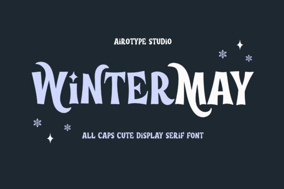 Winter May Display Font for Standout Campaign Headlines